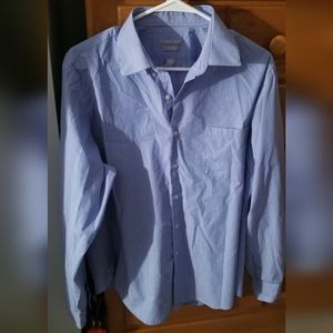 Van Heusen Dress Shirt 16.5 Neck 36/37